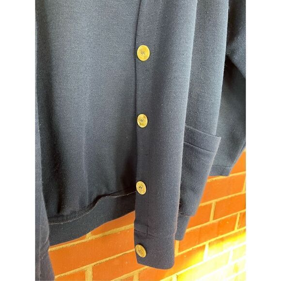 Vintage Navy Blue Cardigan - Picture 4 of 5